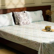 Sundarvan Bloom Bedsheet With Pillow Covers