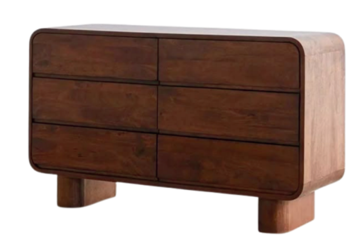 Rounded Chest | Mango Wood