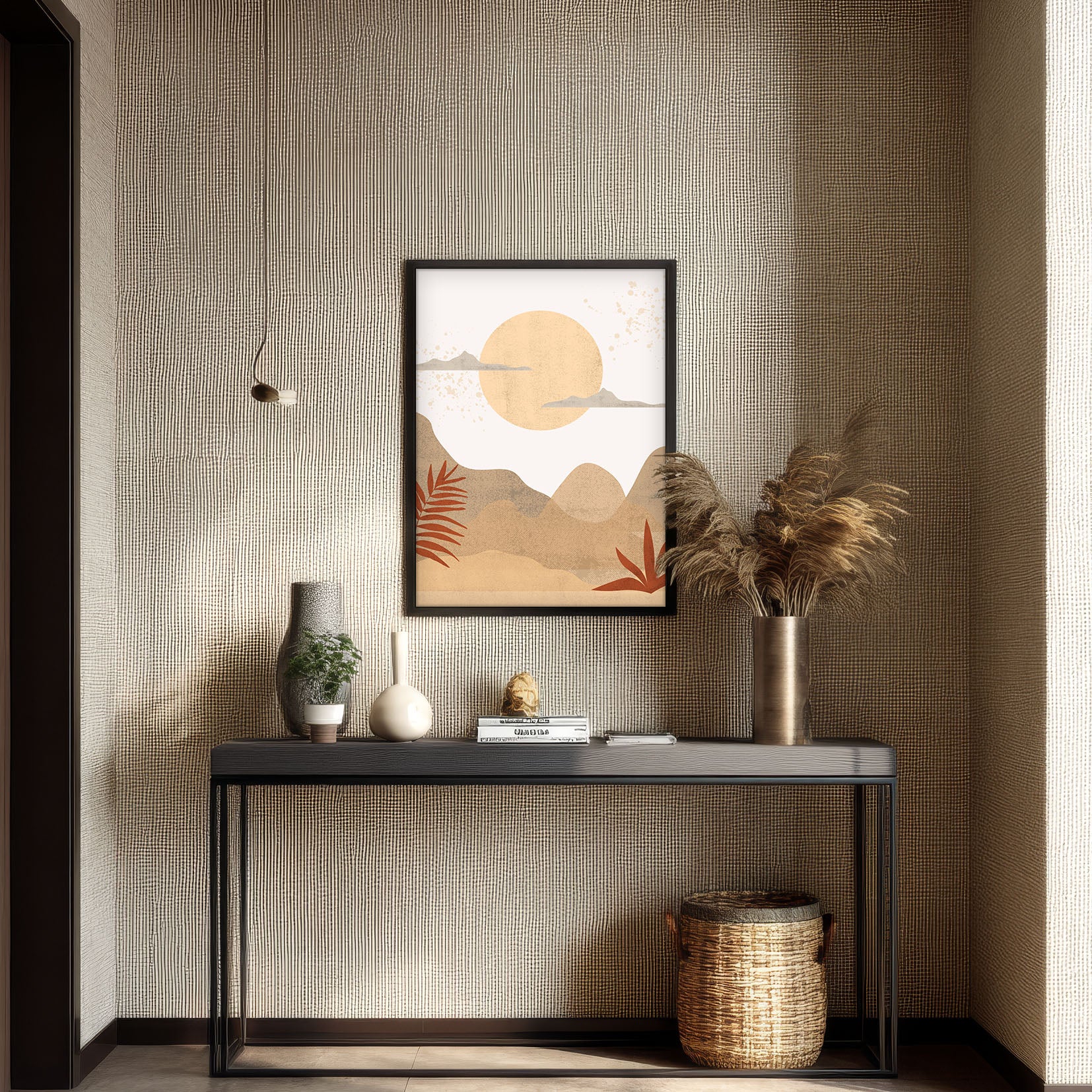 Dawn – Soft Morning Glow Wall Painting