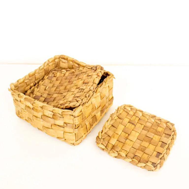 Weaver Coaster | Water Hyacinth