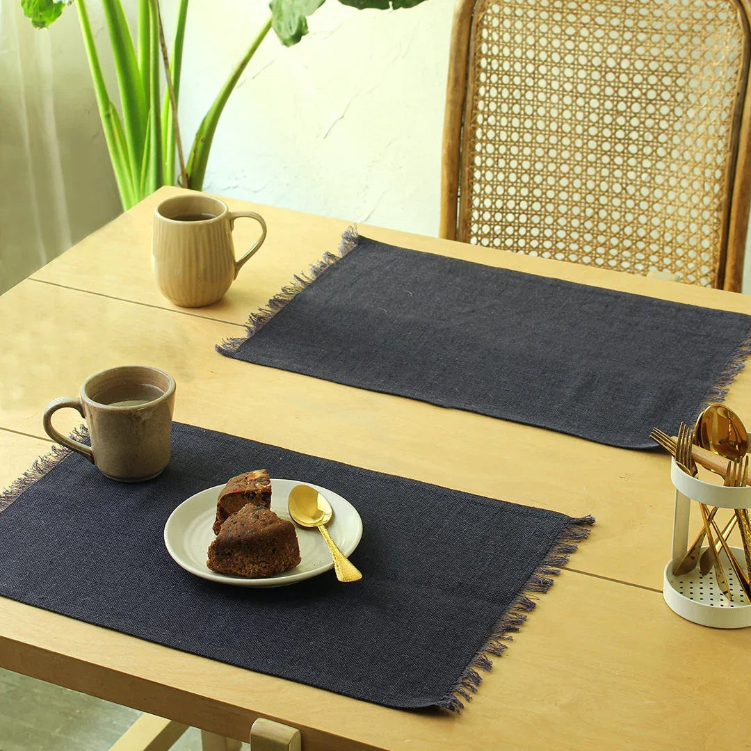 Neel Placemats In Blue Colour