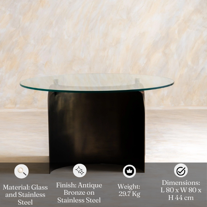 Solace Modern Coffee Table for Living Room | Modern Center Table