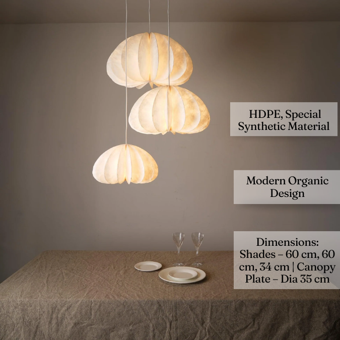 Daisy Cluster Hanging Pendant Lights | Designer Ceiling Lights for Living Room & Dining