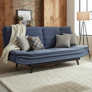 Minion Sofa cum Bed (Mist Blue)