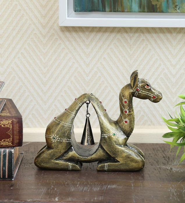 Camel Wood Animal Figurine