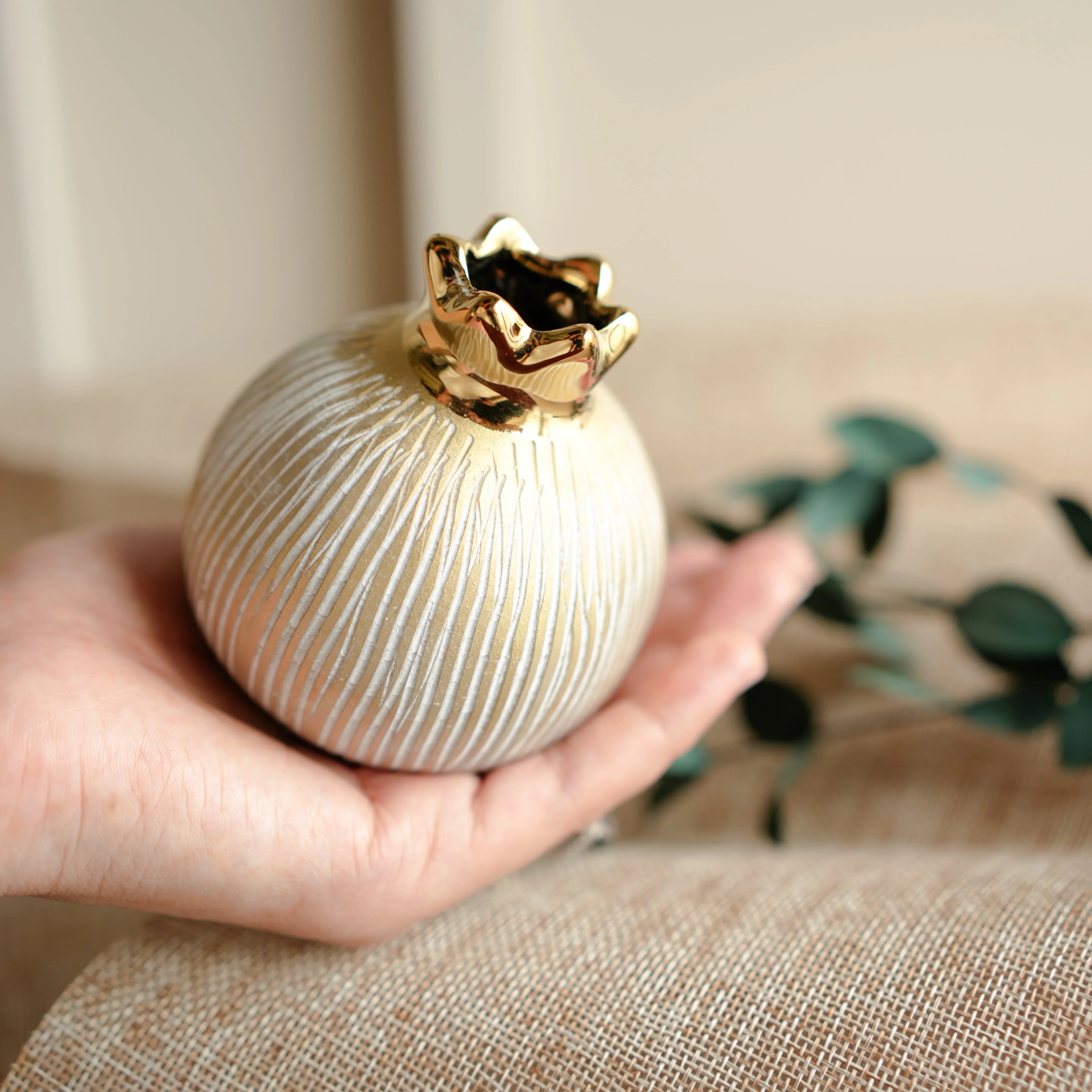 Pomegranate Jewel Vase