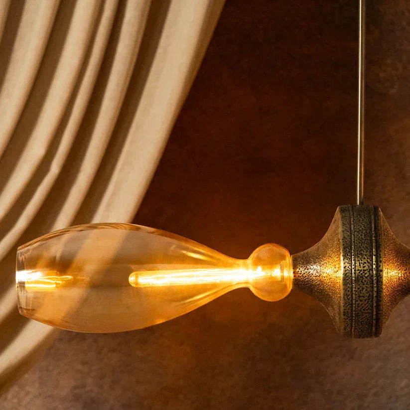 Alba Hammered Chandelier