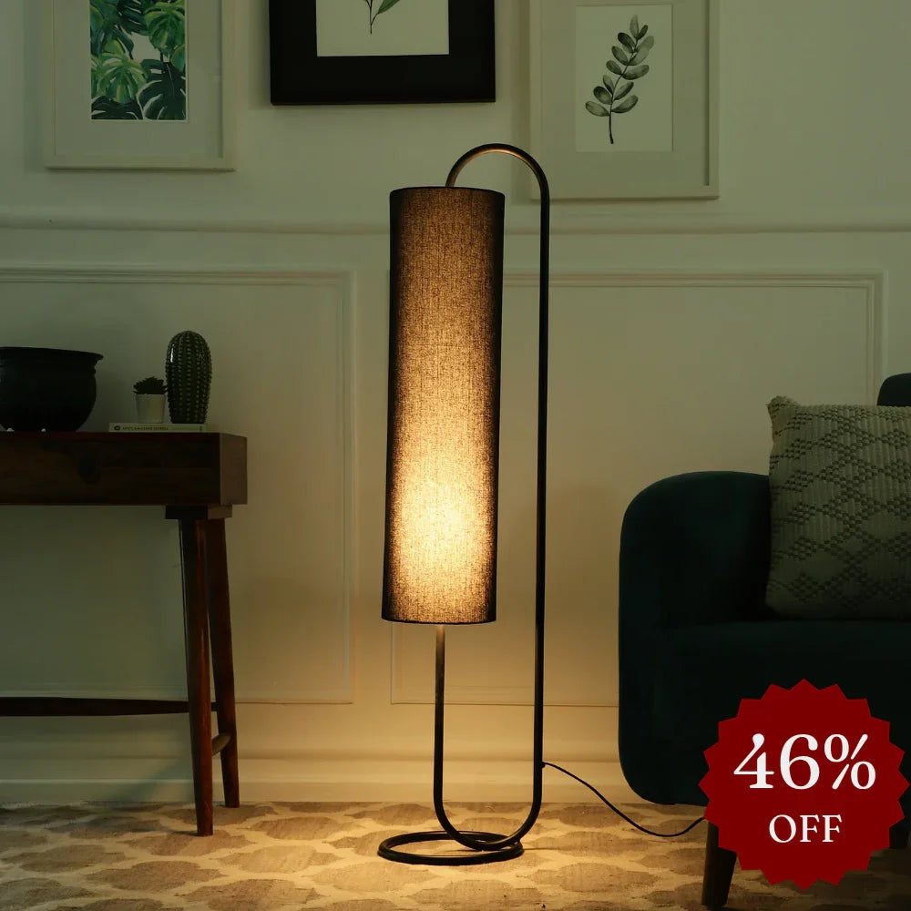 Graceful Curve Decorative Floor Lamp | Modern Corner Stand Lamp For Living Room & Home