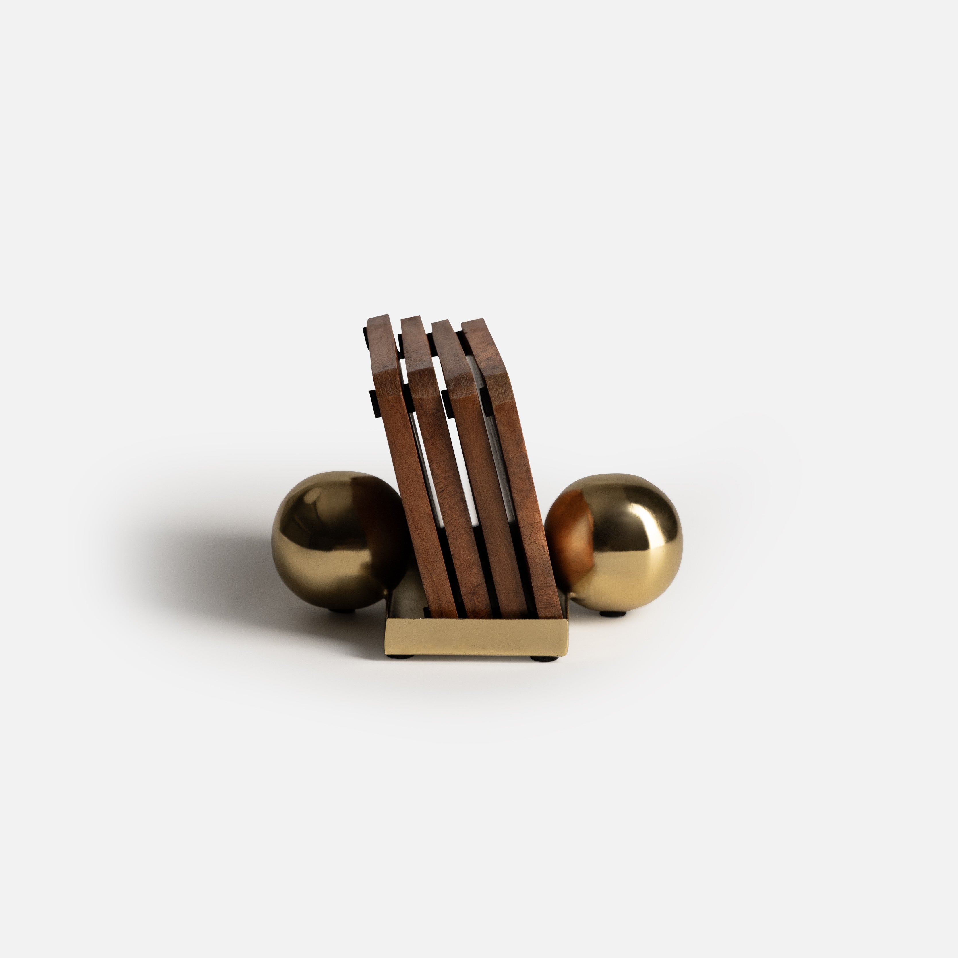 Ora-Tarang Coaster Set of 4 with Stand