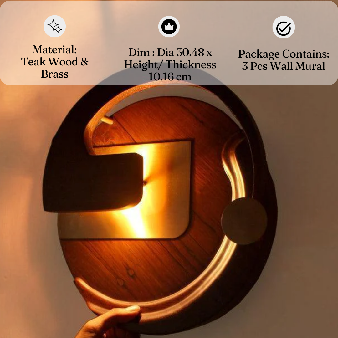 Traya Wall Light | Premium Wall Lamp for Home Decor