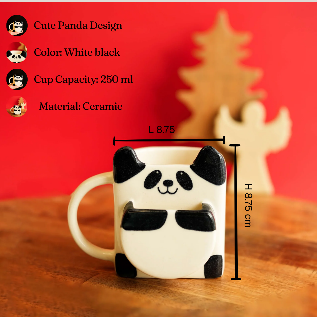 Panda Biscuit Pocket Mug