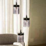 Furrow Cluster of 3 Yellow | Mild Steel and Glass