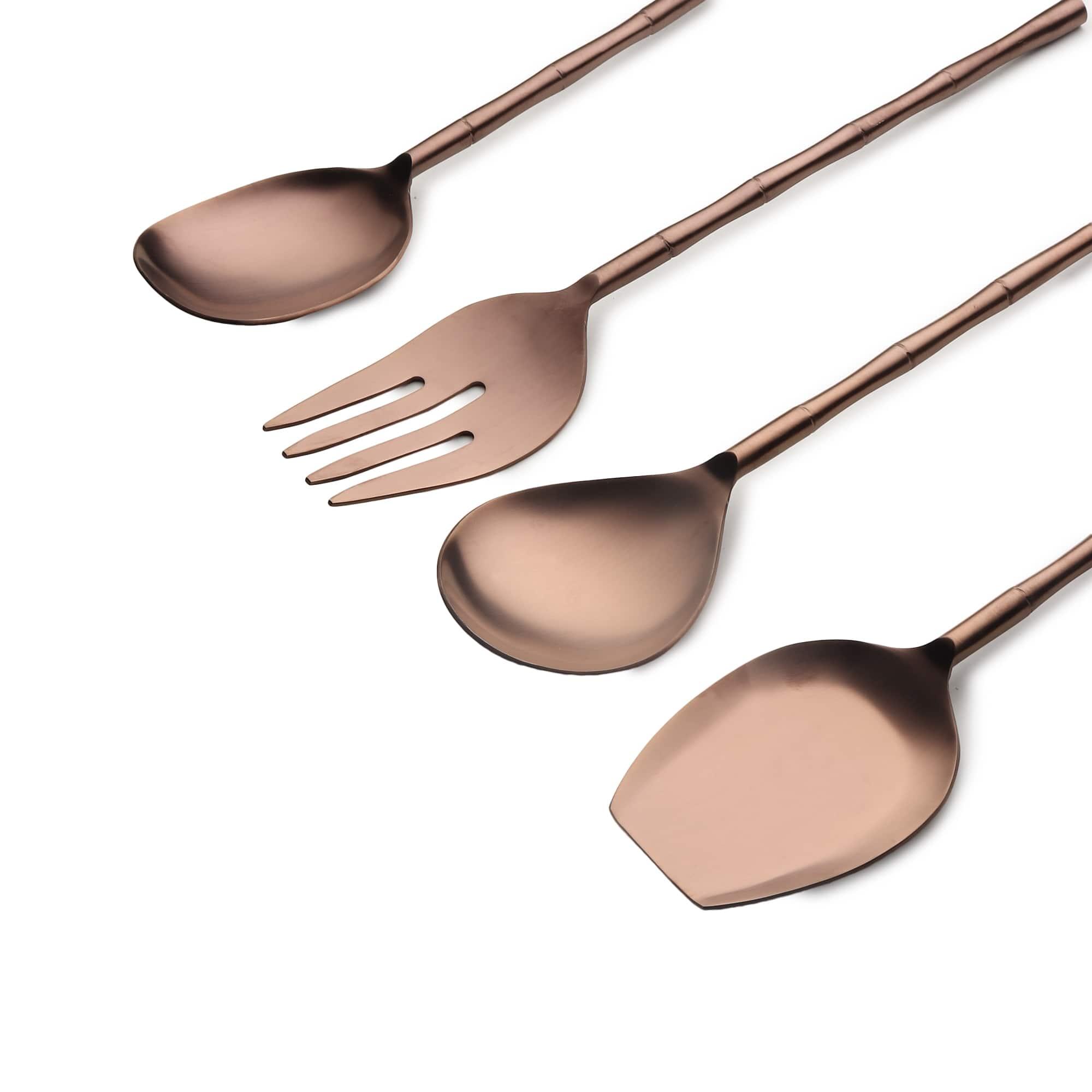 Bamboo Elegance Serving Set