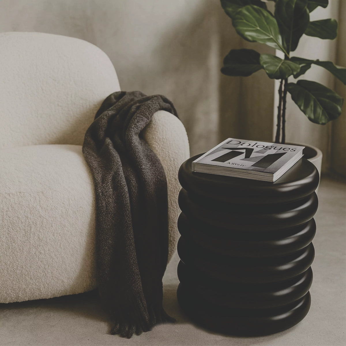 Pebble Stack Side Table