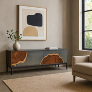 Epoxy Resin Console Table