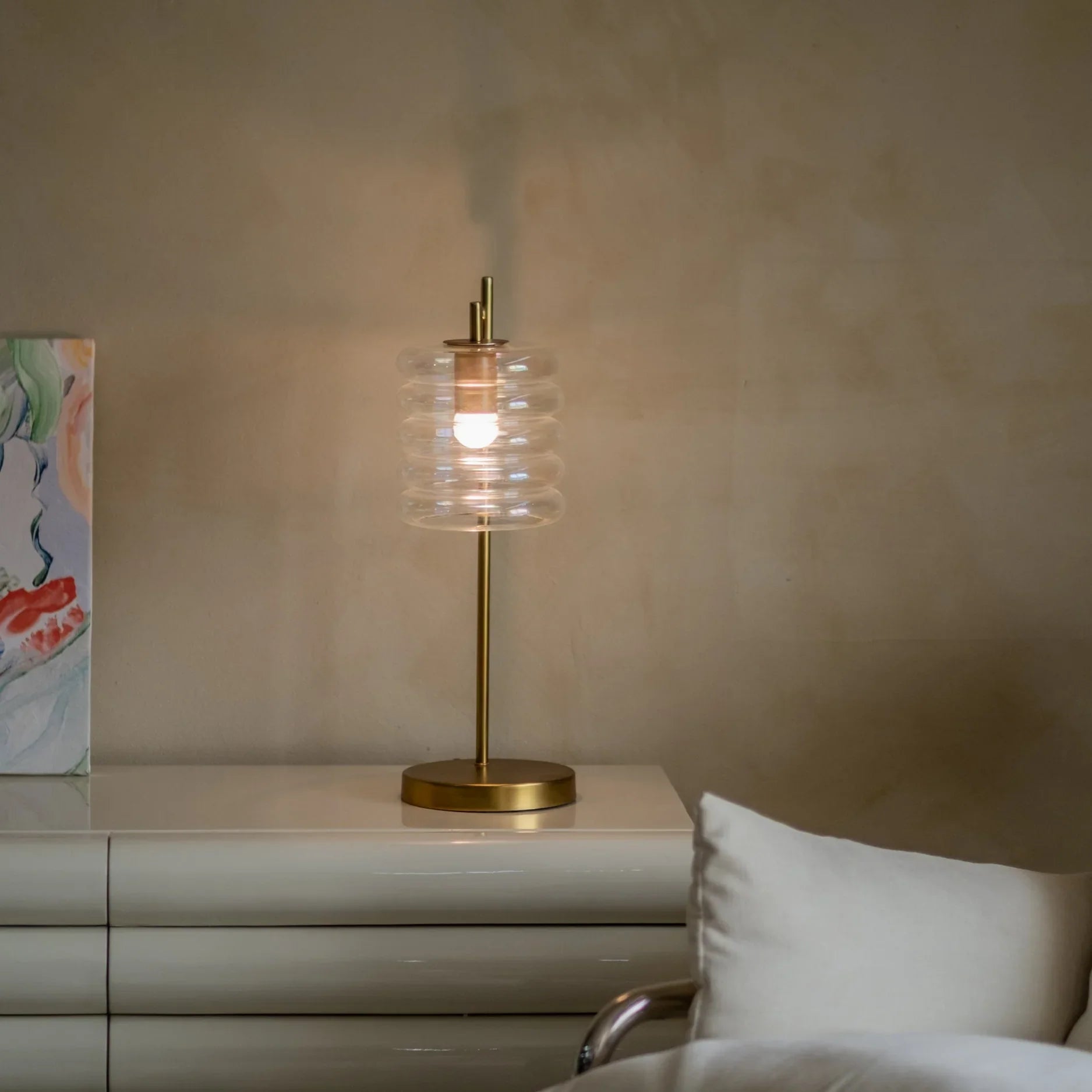 Unio Table Lamp | Mild Steel and Glass