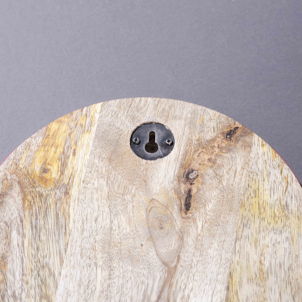 Cerulean Garden – Handcrafted Round Wall Plate