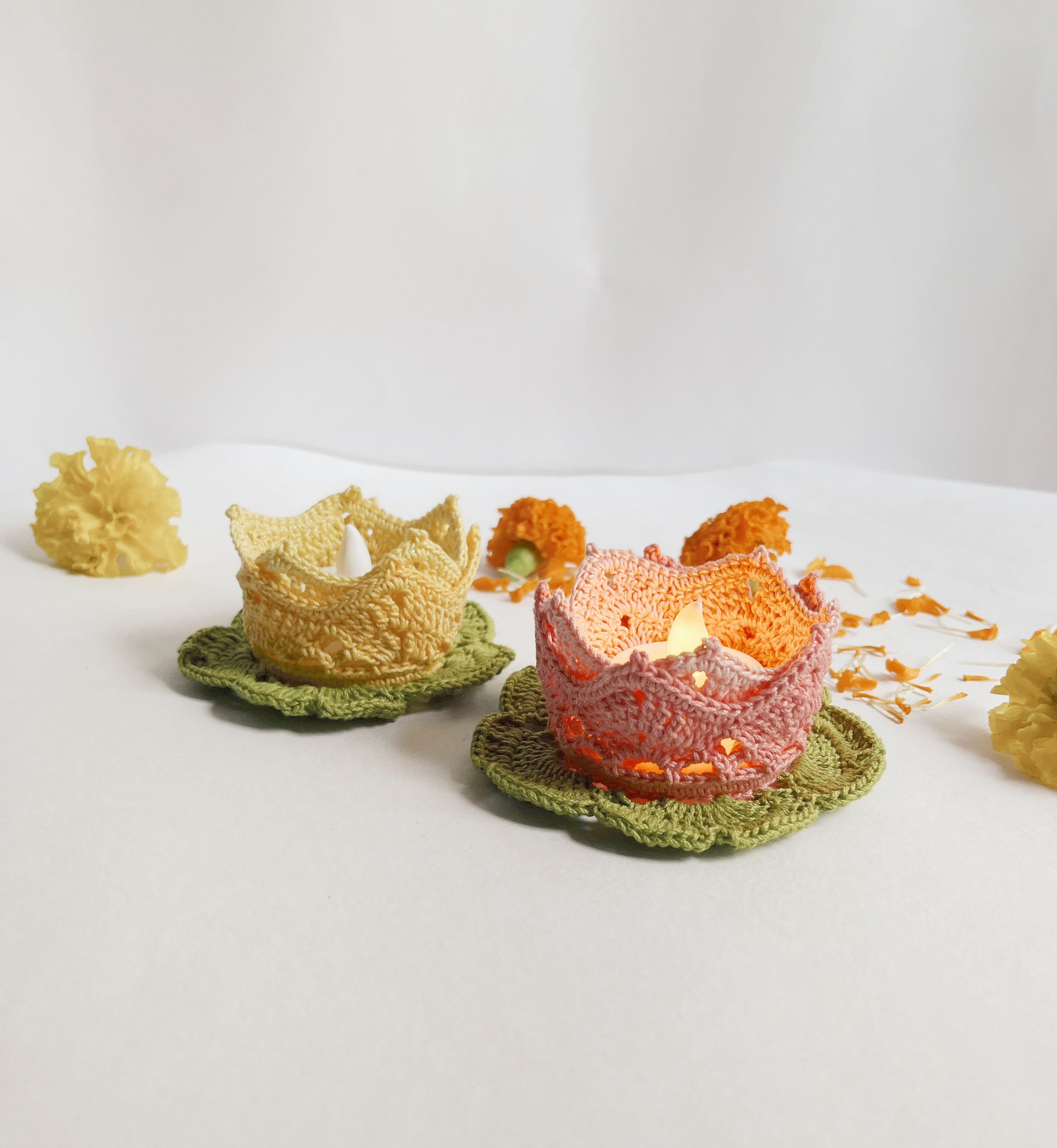 Crochet Tealight Holder