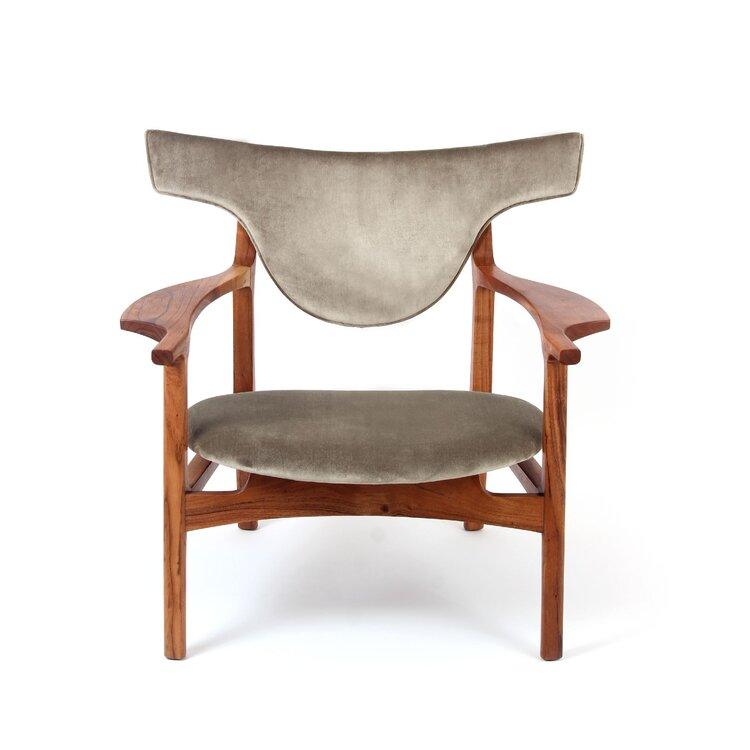 Taurus Lounge Chair (Fabric) | Acacia Wood Plywood