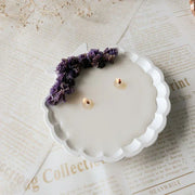 Sea Shell Flower Candle