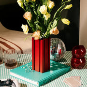 Extrusion Vase | Modern Flower Vase for Living Room Decor