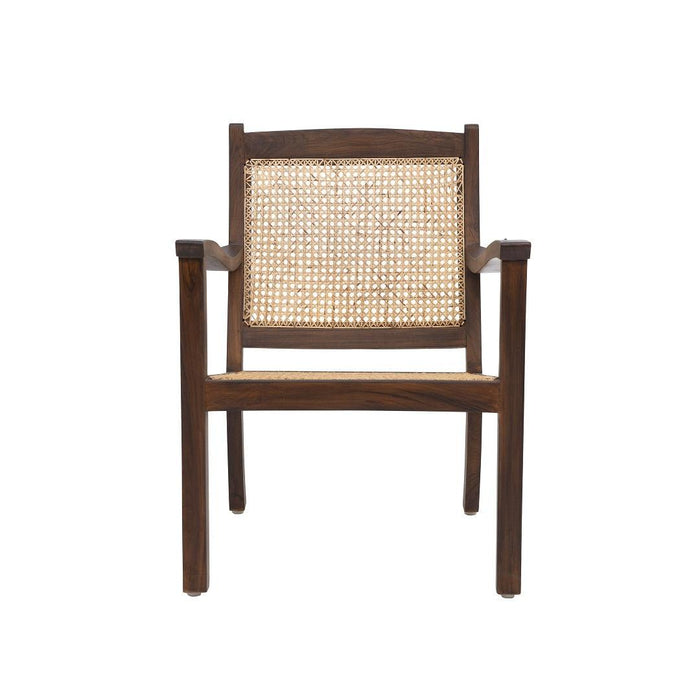 Aaraam Cane Armchair | Unique Design & Wooden ArmChair for Living Room