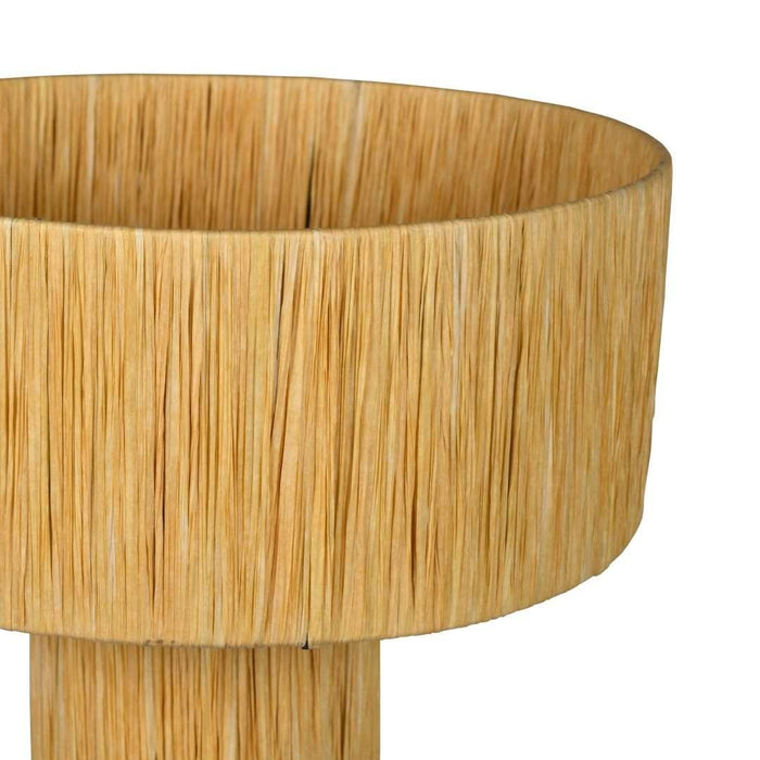 Meluri Rafia Table Lamp | Raffia Handmade Modern Design Lampshade