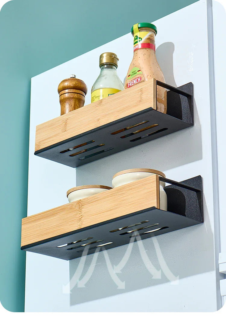 Bamboo Magnetic Rack (Set of 2)