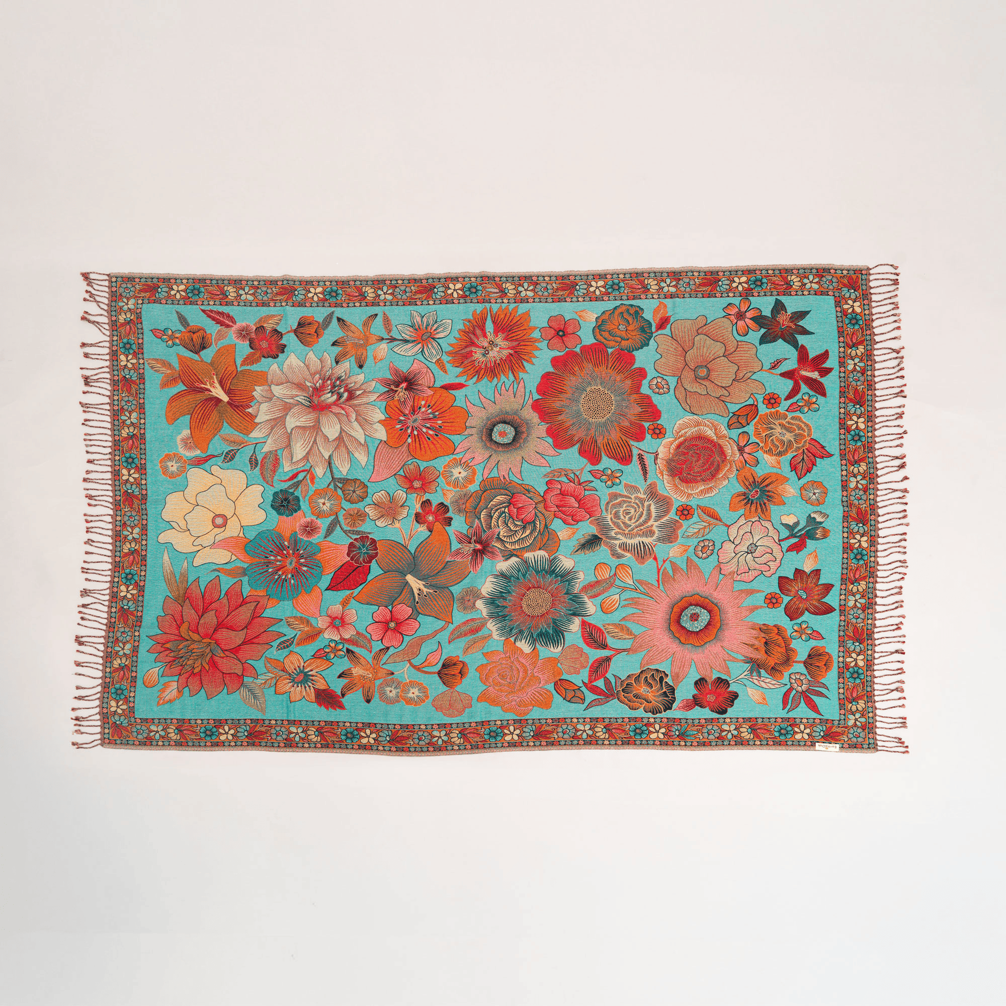 Marigold garden Throw