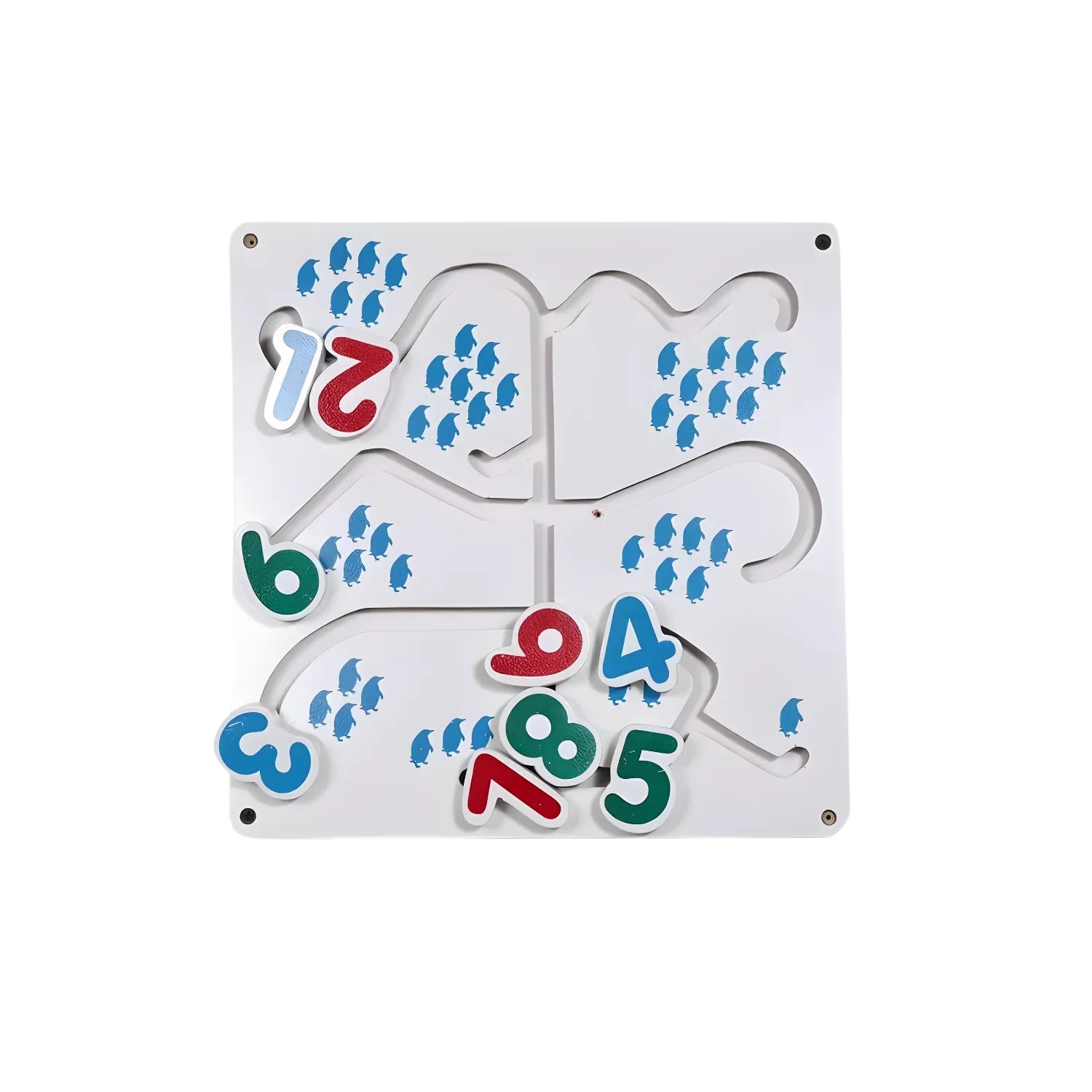 Toys Wall Panel Sensory Activity Learning Board Toys (Set of 5)