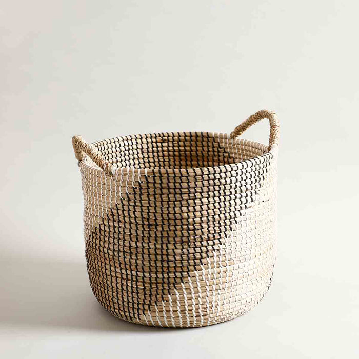 Trisang Seagrass Basket Hampers Container | Plant Holder Accessories