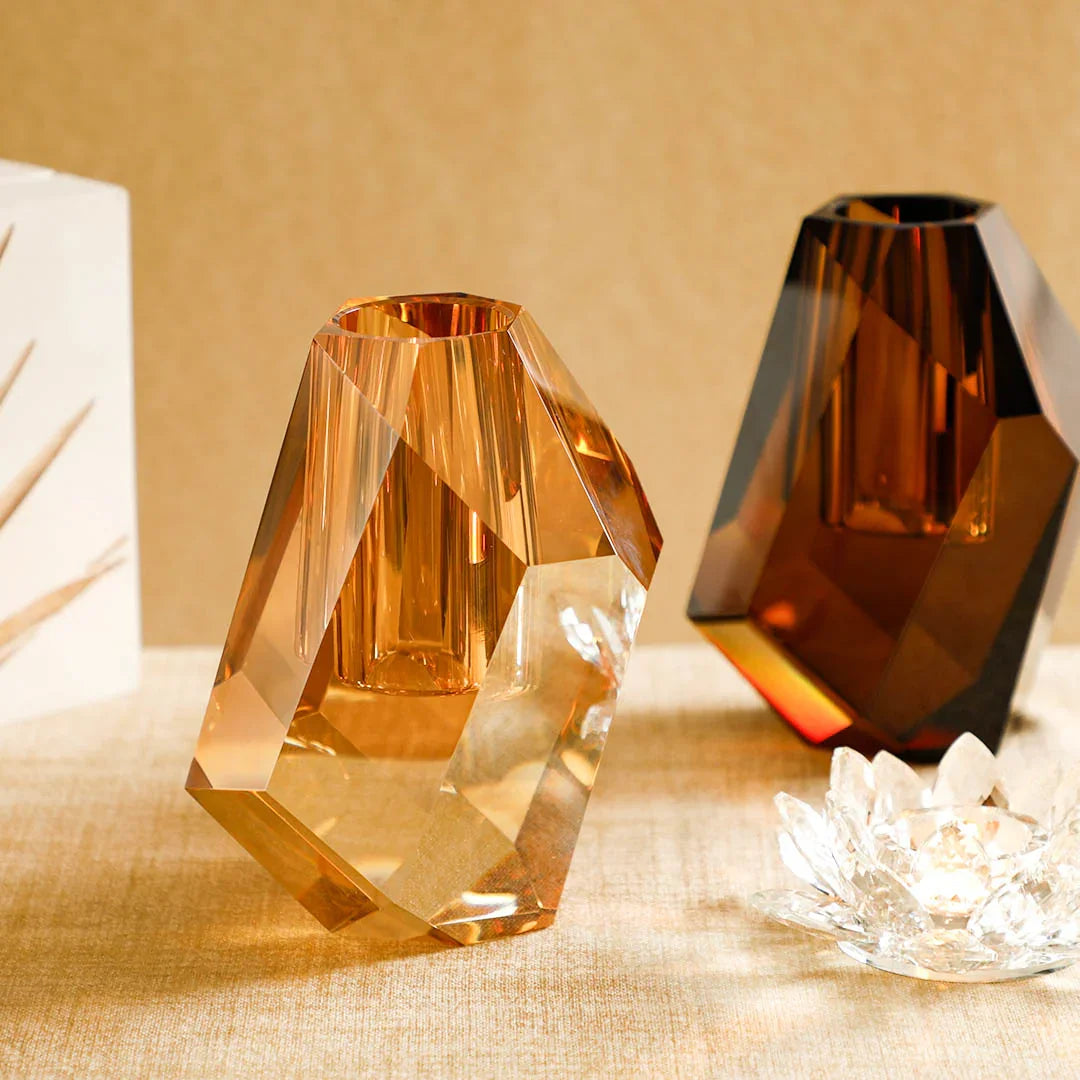 Glen Green Crystal Vase