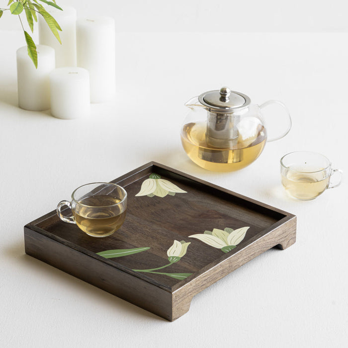 MIRRA Handpainted Wooden Tray