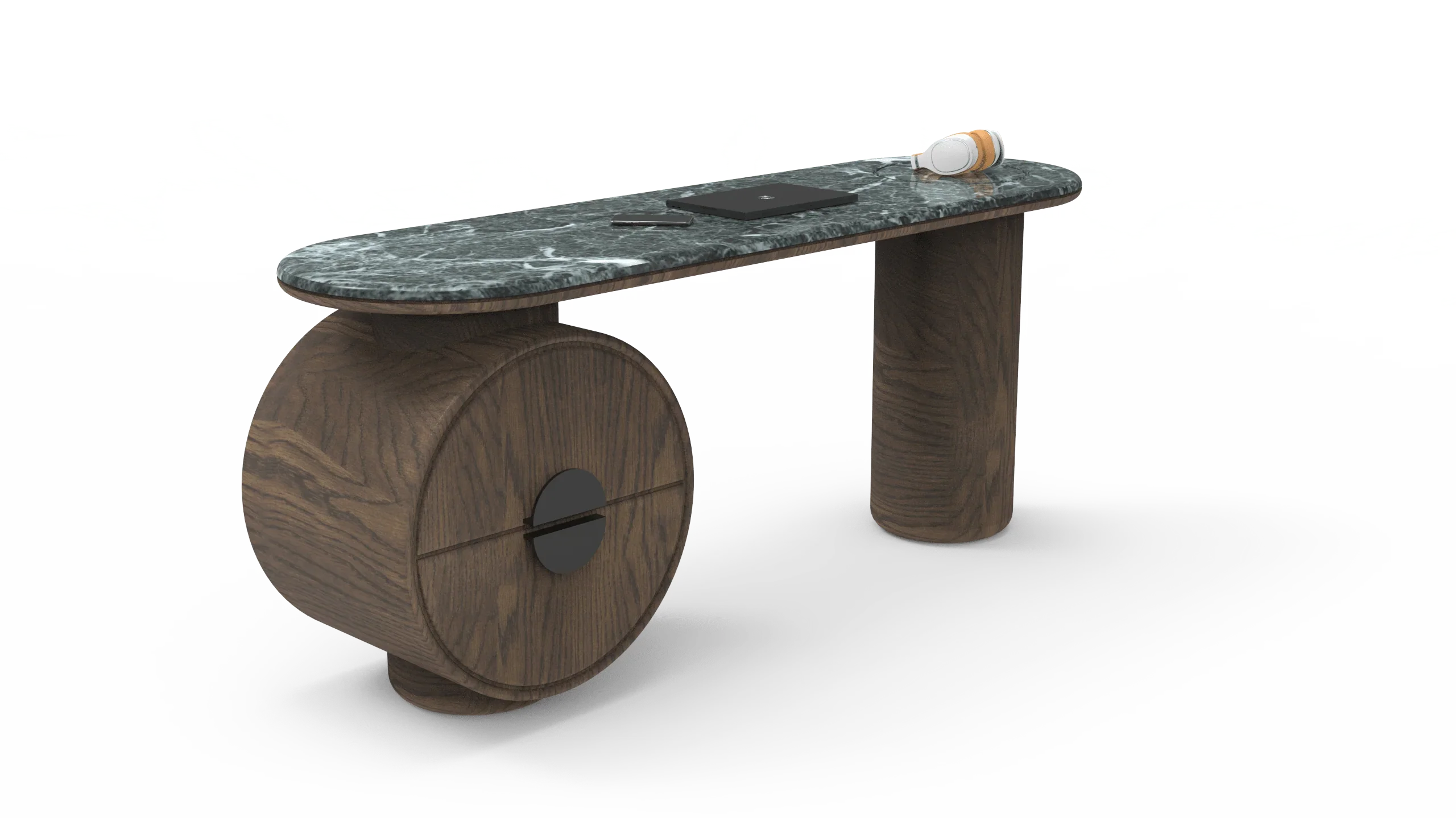 Viraam Desk | Solid Wood and Branded Plywood with Veneer