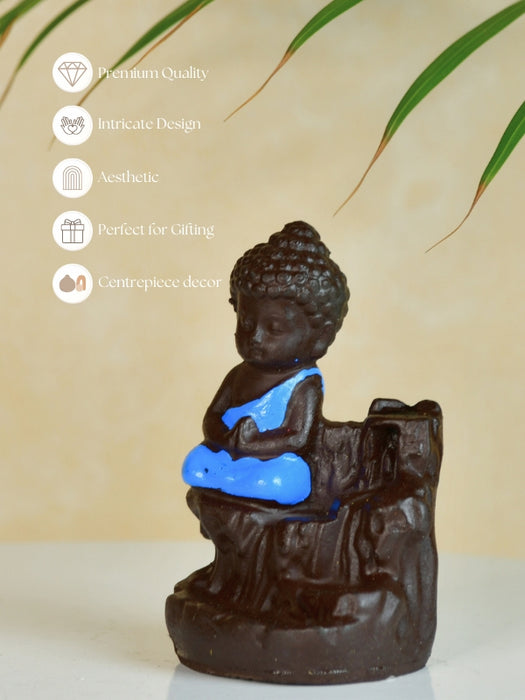 Blue Buddha Smoke Decor