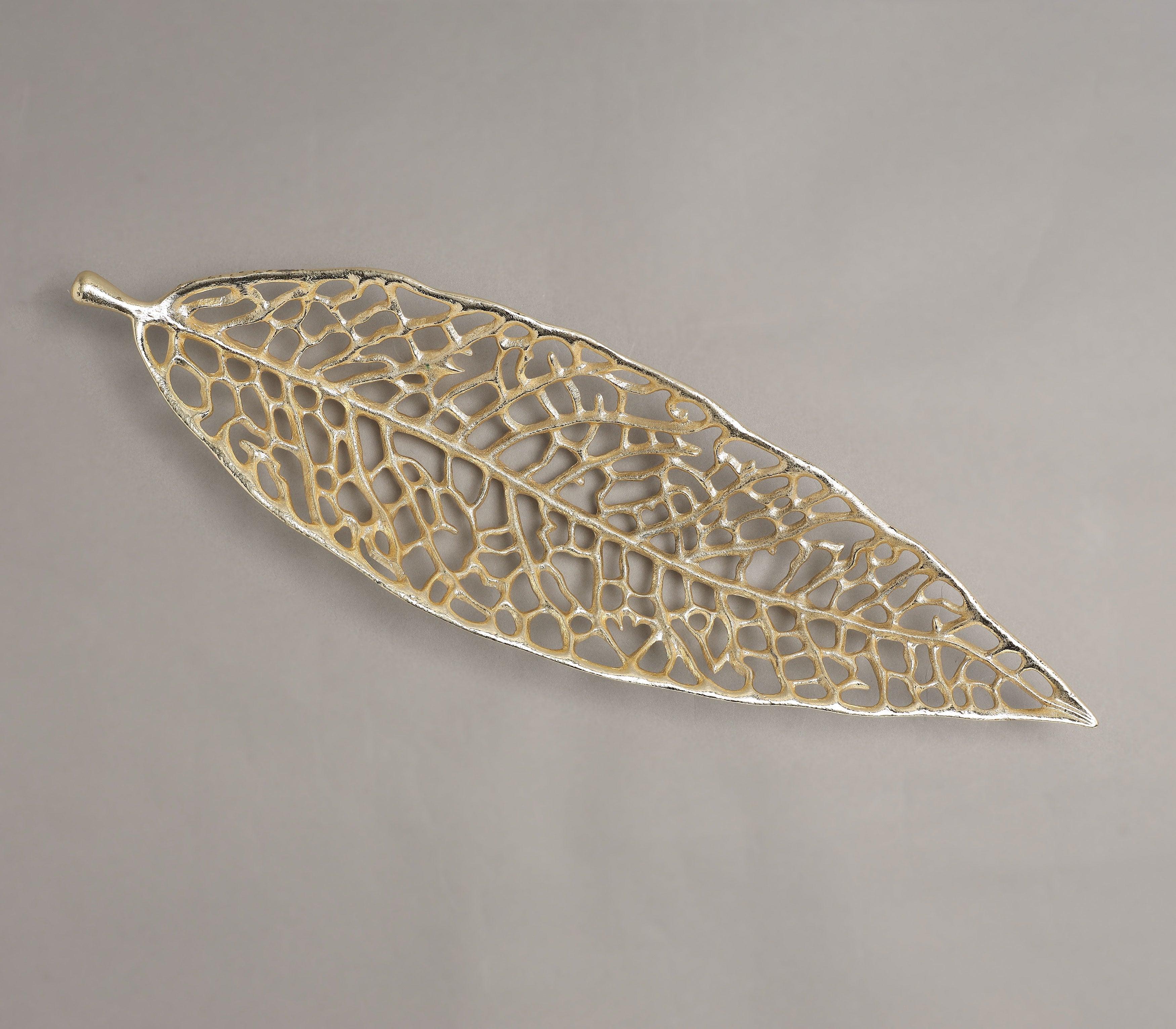 Xylem Platter | Gold Finished