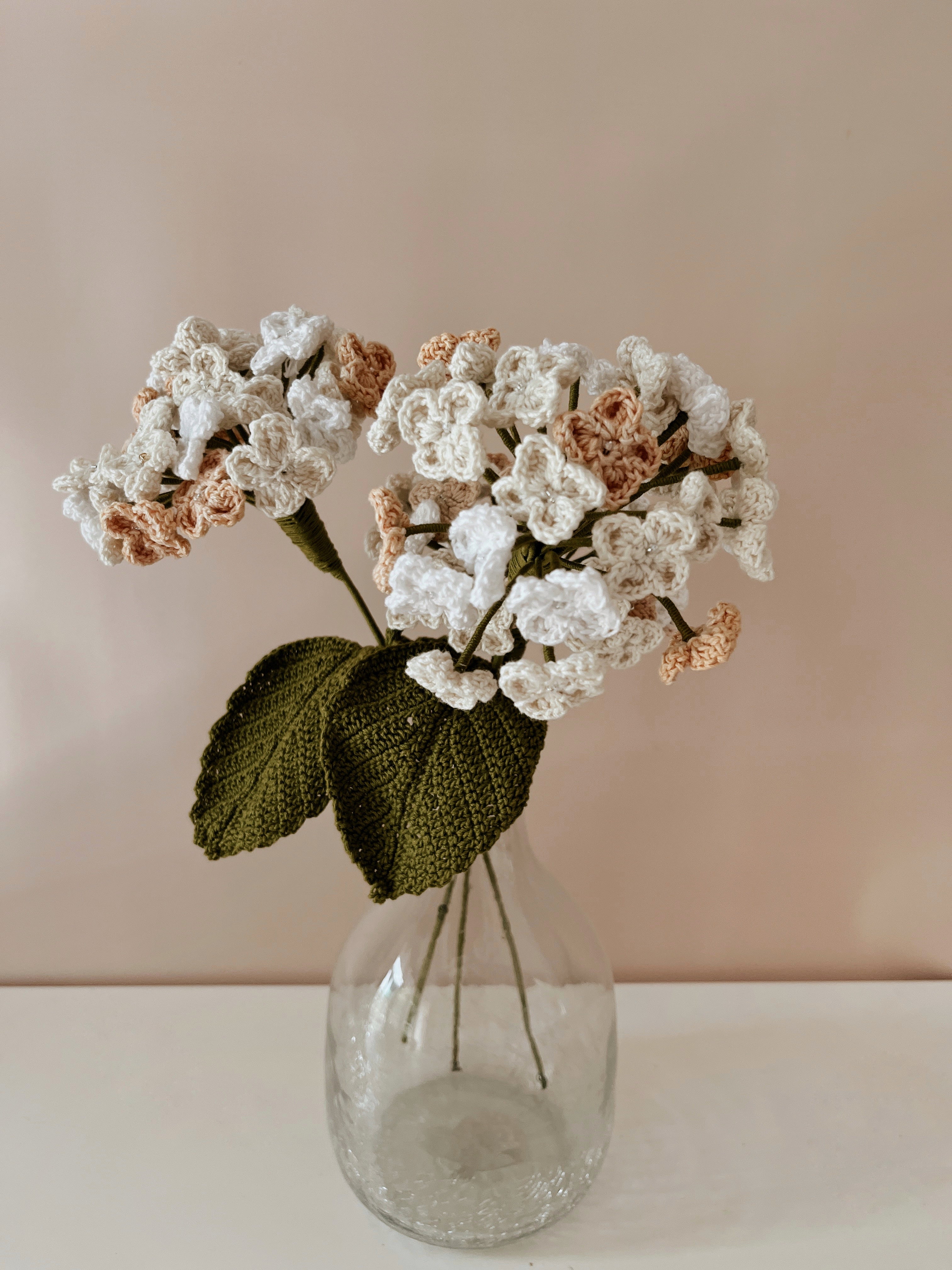 Crochet Hydrangea Flower Without Wrap