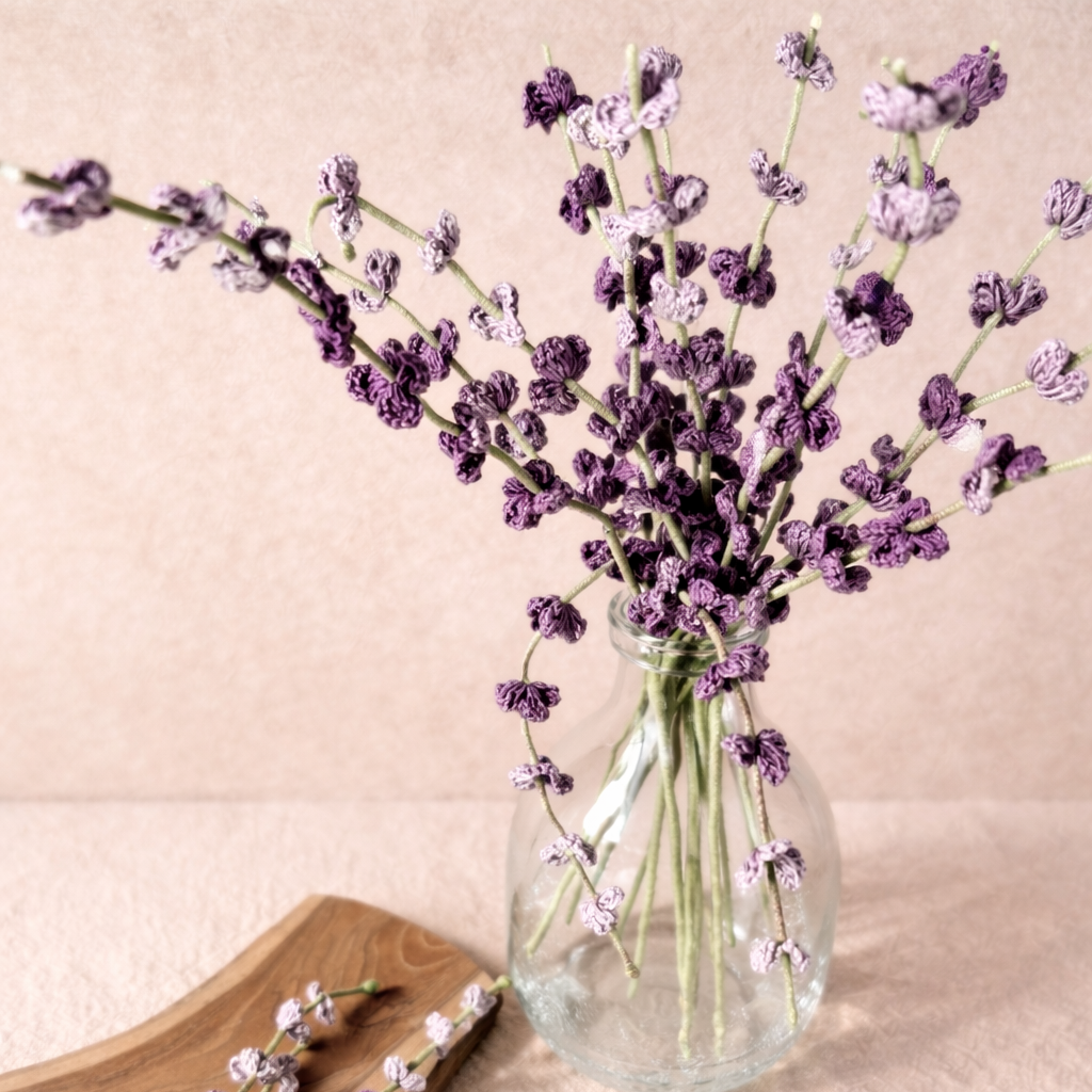 Crochet Mini Lavender set of 2
