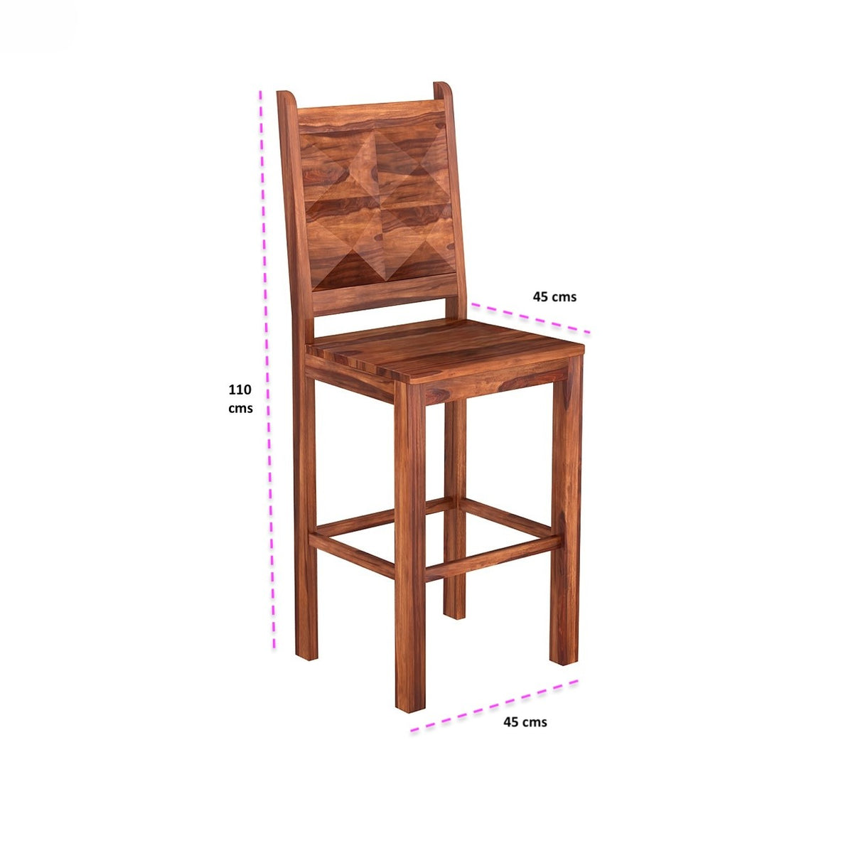 Mars Bar Chair | Sheesham Wood
