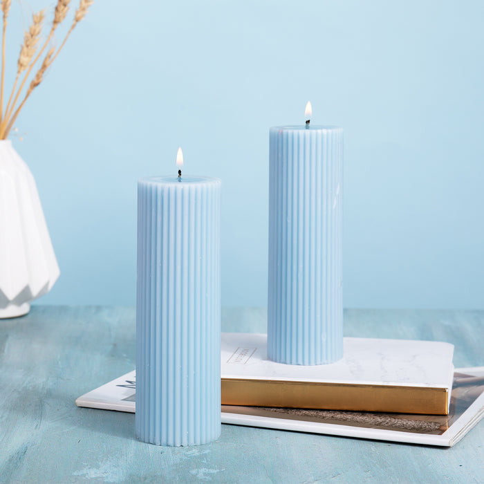 Pillar Candle Set of 2