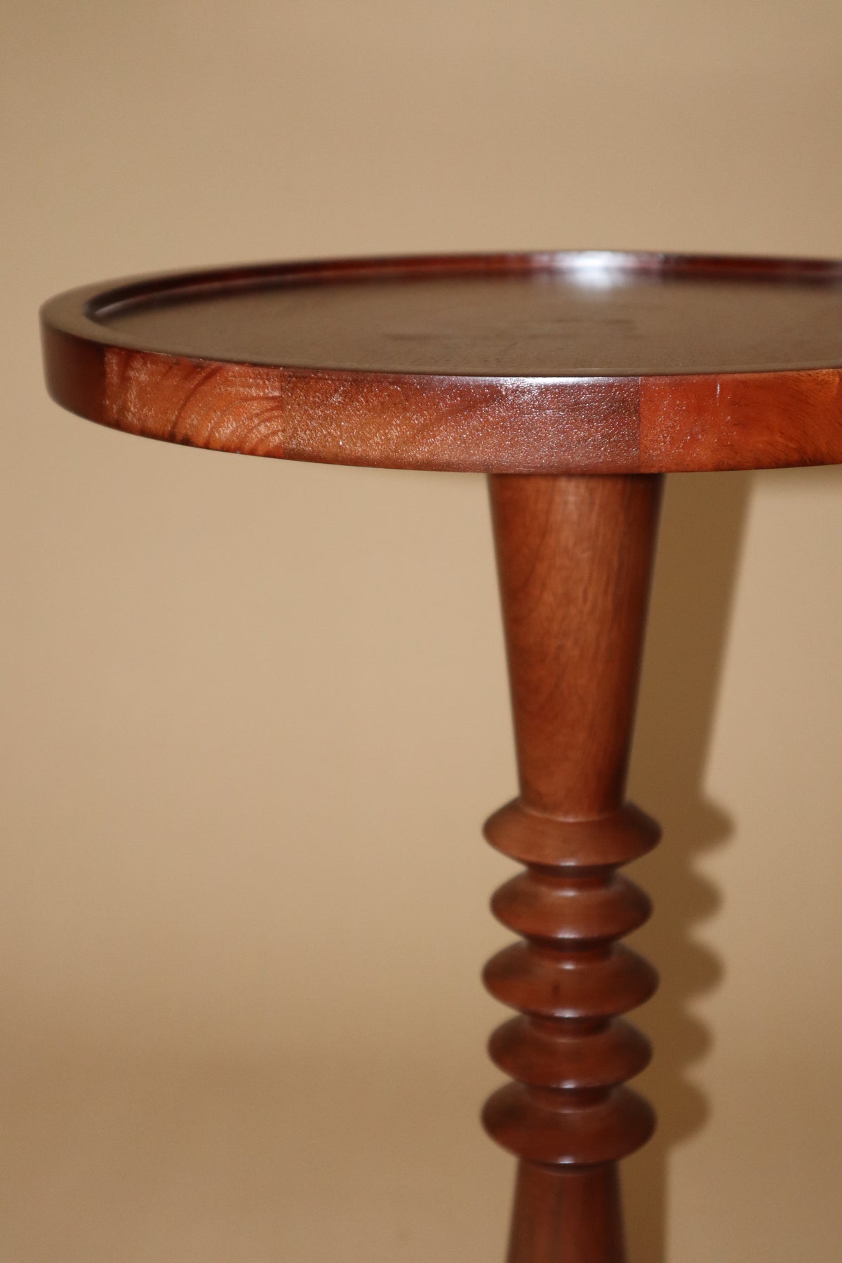 Swivel side table