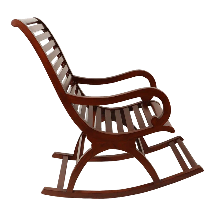 Boston Teak Wood Rocking Chair