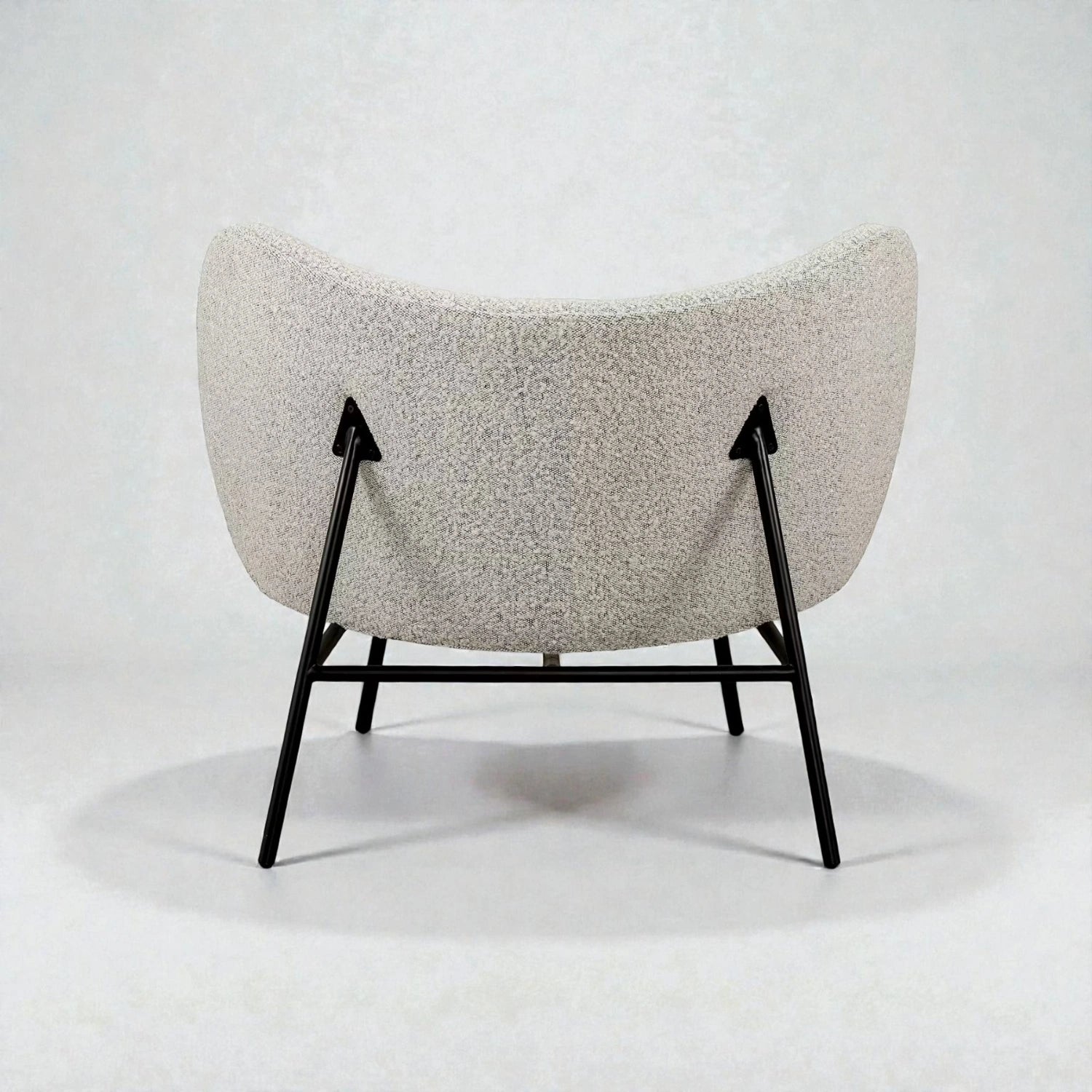 Amore Metal Legs & Fabric Upholstery Armchair