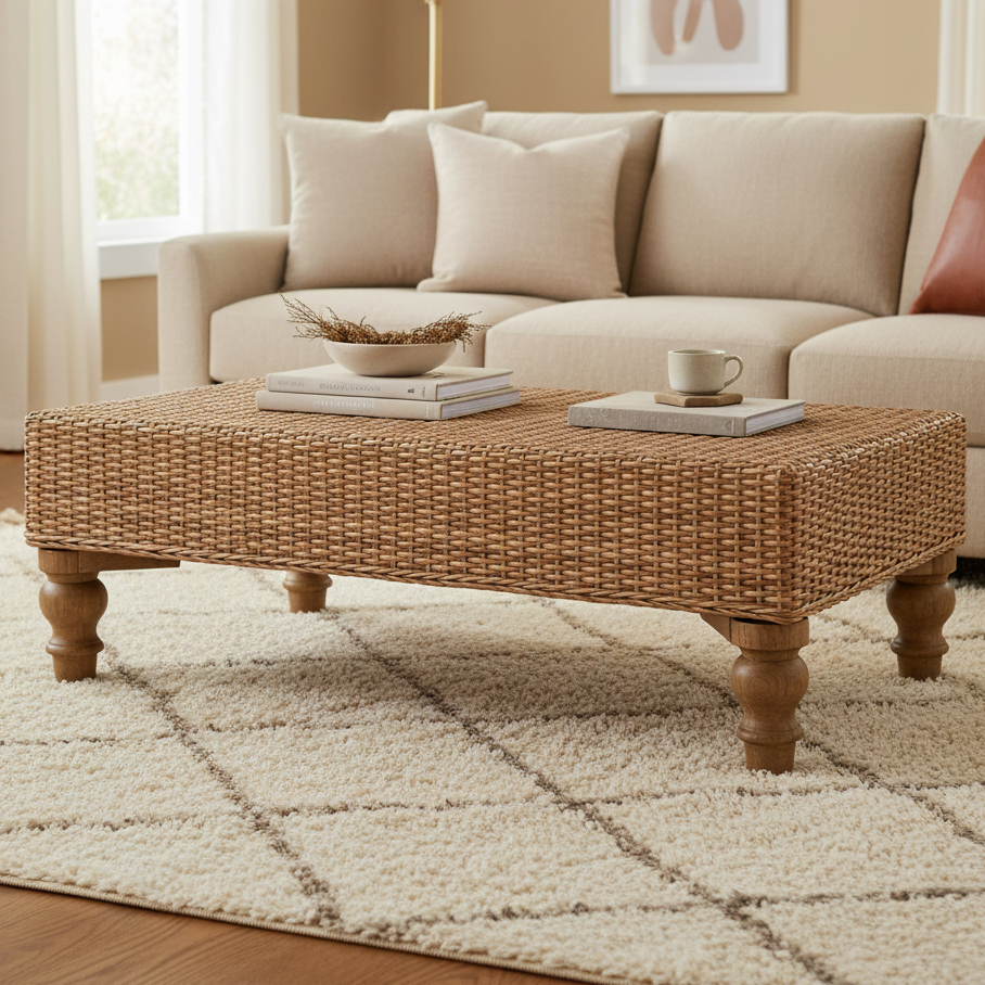 Regency Woven Coffee Table