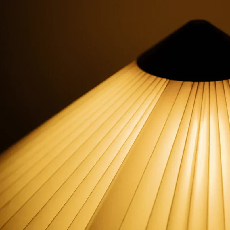 Serpentine Floor Lamp | Standing Lampshade for Bedroom