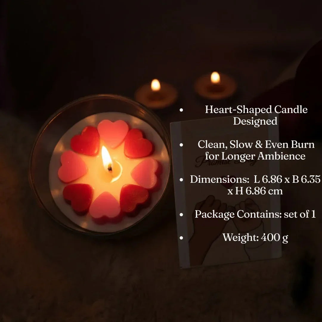 Eternal Flame Heart Candle