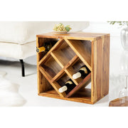 Cubic Wine Rack | Sheesham Wood