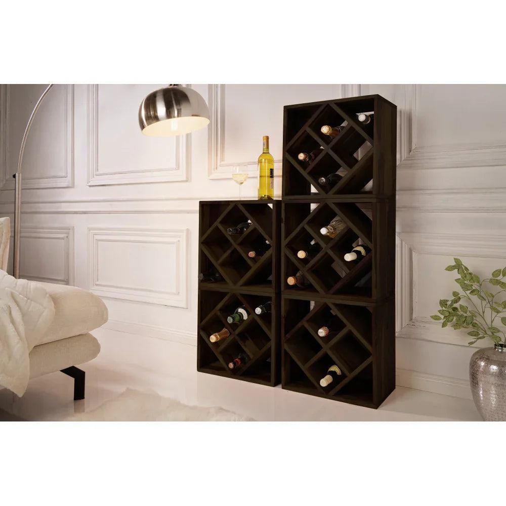 Cubic Wine Rack | Sheesham Wood