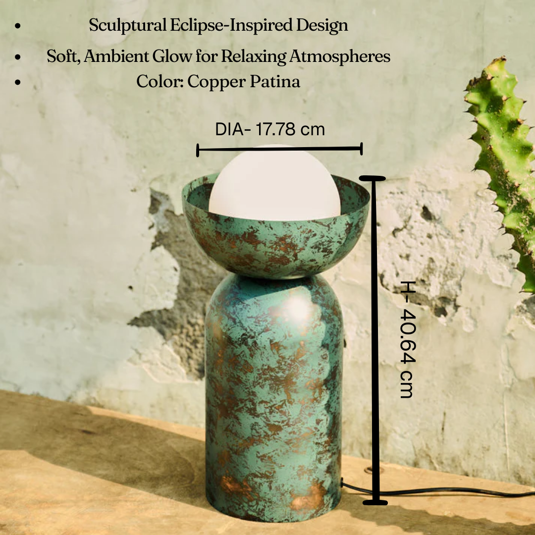 Eclipse Table Lamp for Living Room | Designer Night Lamp