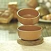 Baardez Ceramic Deep Bowl For Serving Snacks & Desert Set Of 2 For Home & Gifting
